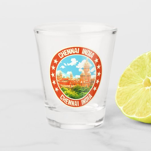 Chennai Shot Glas (Voorkant)