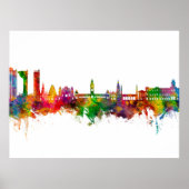 Chennai Skyline India Poster (Voorkant)