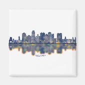 Chennai Skyline Magneet (Voorkant)