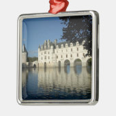 Chenonceau Chateau, Cher, Loir-et-Cher, 2 Metalen Ornament (Links)