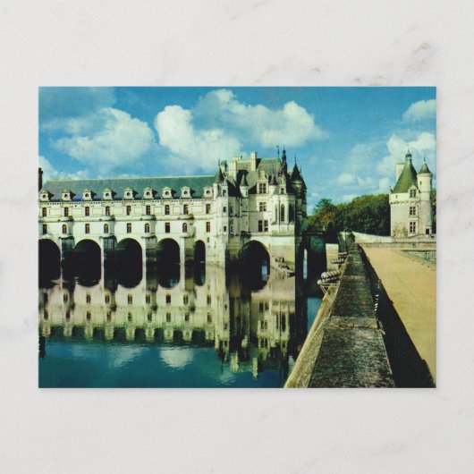 Chenonceau Chateau, Indre et Loire 1 Briefkaart (Voorkant)