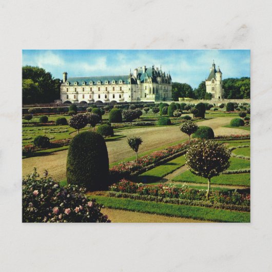Chenonceau Chateau, Indre et Loire Briefkaart (Voorkant)