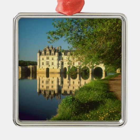 Chenonceau Chateau, Loire Valley Metalen Ornament (Voorkant)