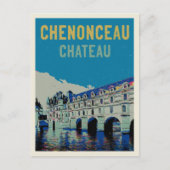 Chenonceau chateau originele afbeelding Frankrijk  Briefkaart (Voorkant)