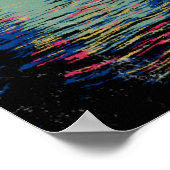 Chenonceau chateau originele afbeelding Frankrijk Poster (Hoek)