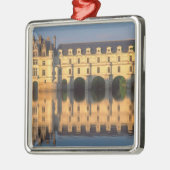 Chenonceau Chateau, River Cher, Loir-et-Cher, Metalen Ornament (Links)