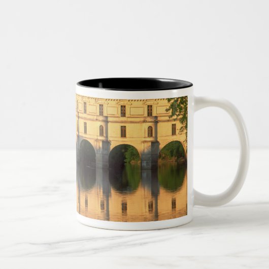 Chenonceau Chateau, River Cher, Loir-et-Cher, Tweekleurige Koffiemok (Rechts)