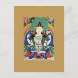 Chenrezig Bodhisattva van Mededogen Briefkaart
