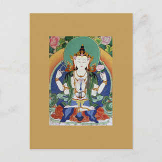 Chenrezig Bodhisattva van Mededogen Briefkaart