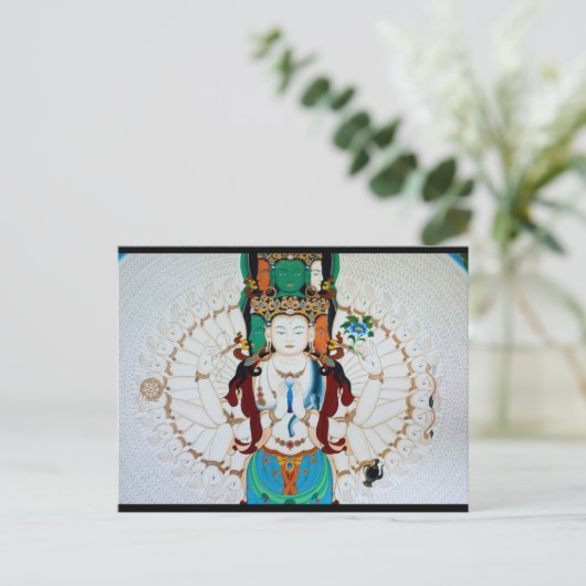 Chenrezig Briefkaart (Staand voorkant)