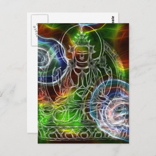 Chenrezig Energy Briefkaart (Voorkant / Achterkant)