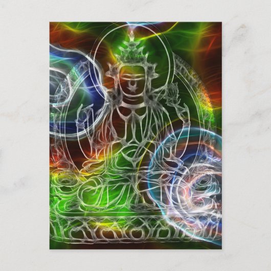 Chenrezig Energy Briefkaart (Voorkant)