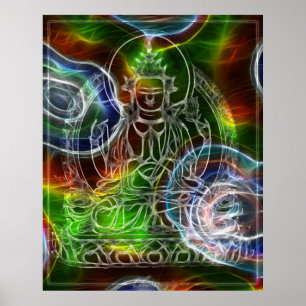 Chenrezig Energy Poster