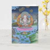Chenrezig Greeting Card Kaart (Gele Bloem)