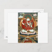 CHENREZIG GYALWA GYATSO BRIEFKAART (Voorkant / Achterkant)