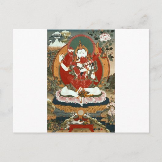 CHENREZIG GYALWA GYATSO BRIEFKAART (Voorkant)