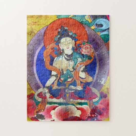 Chenrezing Boeddha, Vintage Heruka & Tibet/Dharma Legpuzzel (Verticaal)