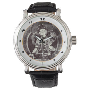 Chenrezing Buddha,  Heruka, Tibet/boeddhisme Horloge