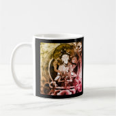 Chenrezing Buddha, Vintage Heruka, Tibet Koffiemok (Links)