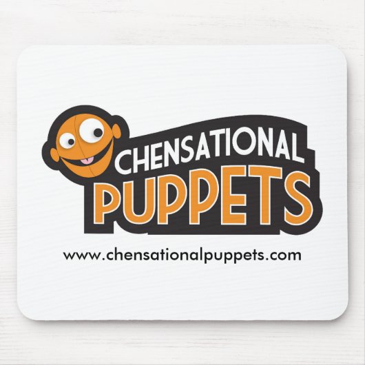Chensational Puppets Mousepad Muismat (Voorkant)