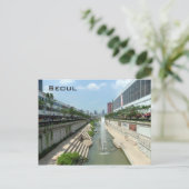 Cheonggye Stream Briefkaart (Staand voorkant)