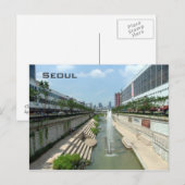 Cheonggye Stream Briefkaart (Voorkant / Achterkant)