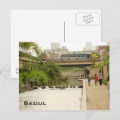 Cheonggye Stream Briefkaart (Voorkant / Achterkant)