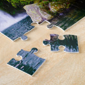 Cheonjiyeon-waterval Zuid-Korea. Legpuzzel (Zijkant)