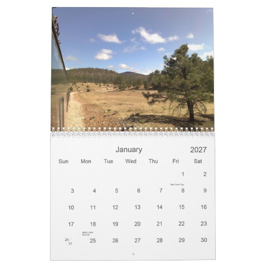 Chepe, Barrancas del Cobre y sus Alrededores Kalender (Jan 2027)