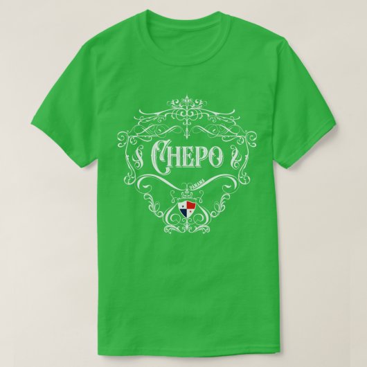 Chepo  ontwerp 1 t-shirt (Design voorkant)