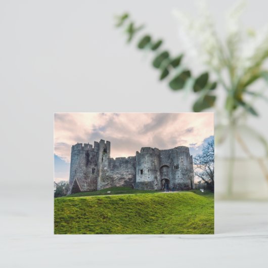 Chepstow Castle Briefkaart (Staand voorkant)