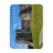Chepstow Castle uitzicht koelkastmagneet Magneet (Verticaal)