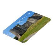 Chepstow Castle uitzicht koelkastmagneet Magneet (Linkerzijde)