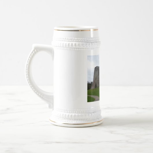 Chepstow Castle Wales Beer Mokken. Bierpul (Links)