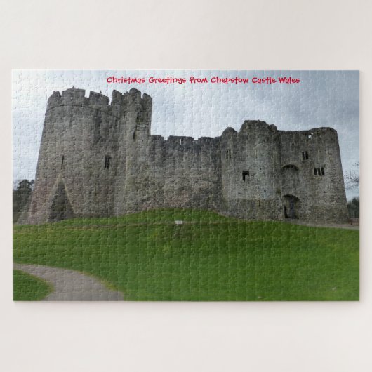 Chepstow Castle Wales Jigzaag Puzzle Legpuzzel (Horizontaal)