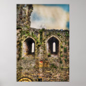 Chepstow Castle Windows, Monmouthshire, Wales Poster (Voorkant)