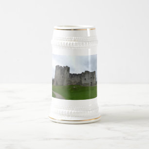 Chepstow Kasteel Wales Bier Mokken. Bierpul