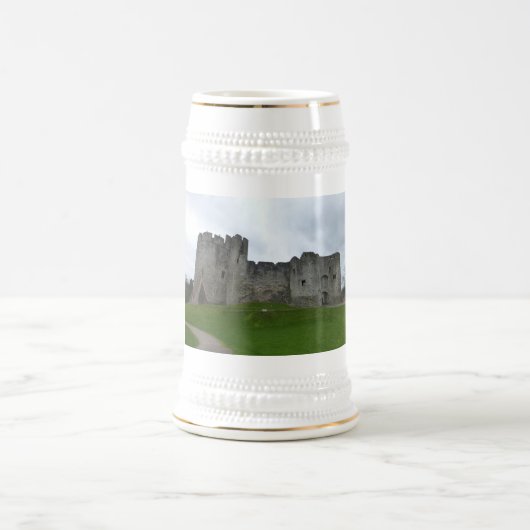 Chepstow Kasteel Wales Bier Mokken. Bierpul (Center)