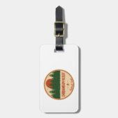 Chequamegon-Nicolet National Forest Bagagelabel (Voorkant verticaal)