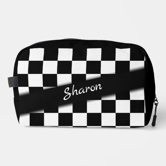 Cheque Race Flag Personal Toilettasje (Voorkant)