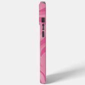 Cheques en Swirls - Roze Case-Mate iPhone Case (Achterkant / Links)