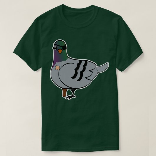Cher Ami brave pigeon 2 T-shirt (Design voorkant)