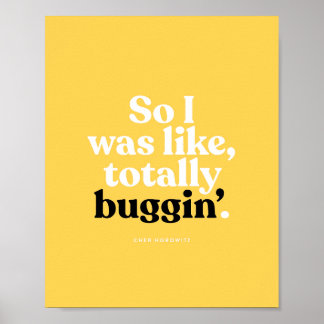 Cher Horowitz - Clueless - Ik was zo Poster