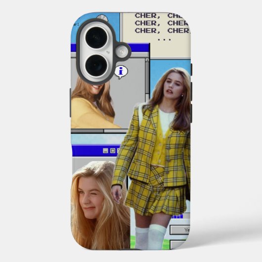 Cher is Clueless Case-Mate iPhone Case (Achterkant)
