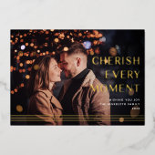 Cheralized Moment | Foto Folie Feestdagenkaart (Voorkant)