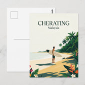 Cherating Maleisië Briefkaart (Voorkant / Achterkant)