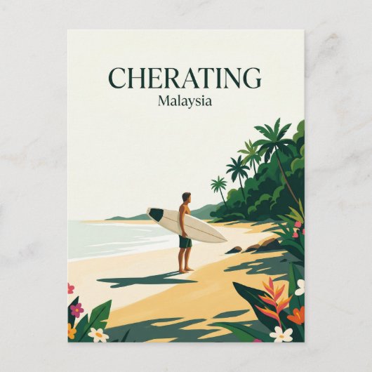 Cherating Maleisië Briefkaart (Voorkant)
