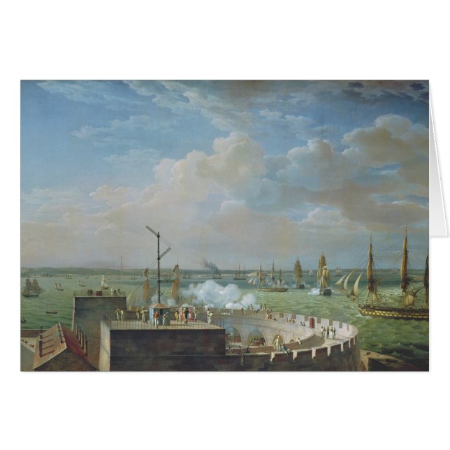 Cherbourg Harbour, 1822 (Voorkant Horizontaal)