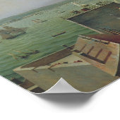 Cherbourg Harbour, 1822 Poster (Hoek)