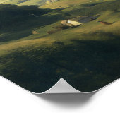 Cherbourg landschap, de jaren 1850 poster (Hoek)